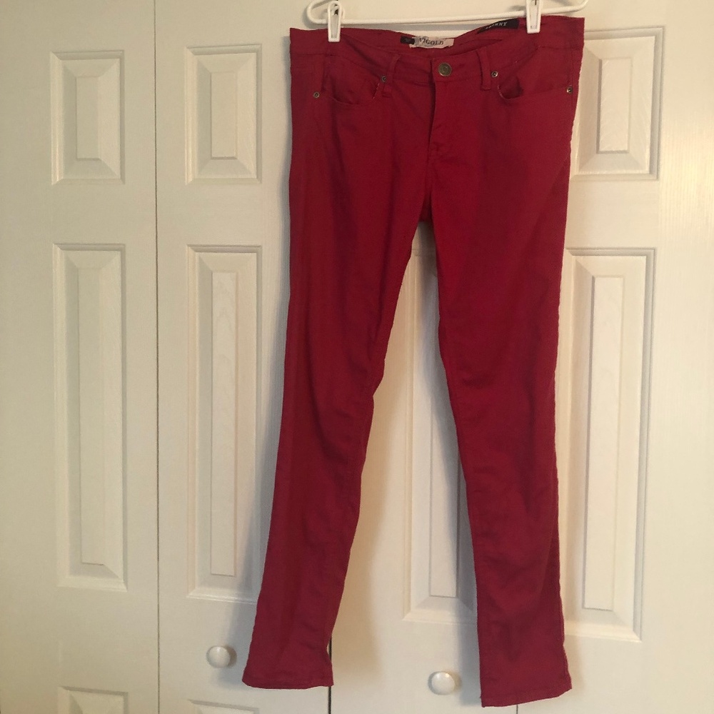 Vigold Women's Fuschia Pink Pants (Size 9-10 or 30 inch waist) Good Condition